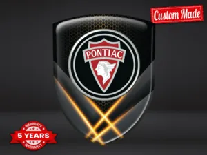 Pontiac Sticker Silicone High Quality Professional Customizable